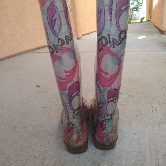 Coach | jelly poppy colorful rainboots - Picture 4 of 7